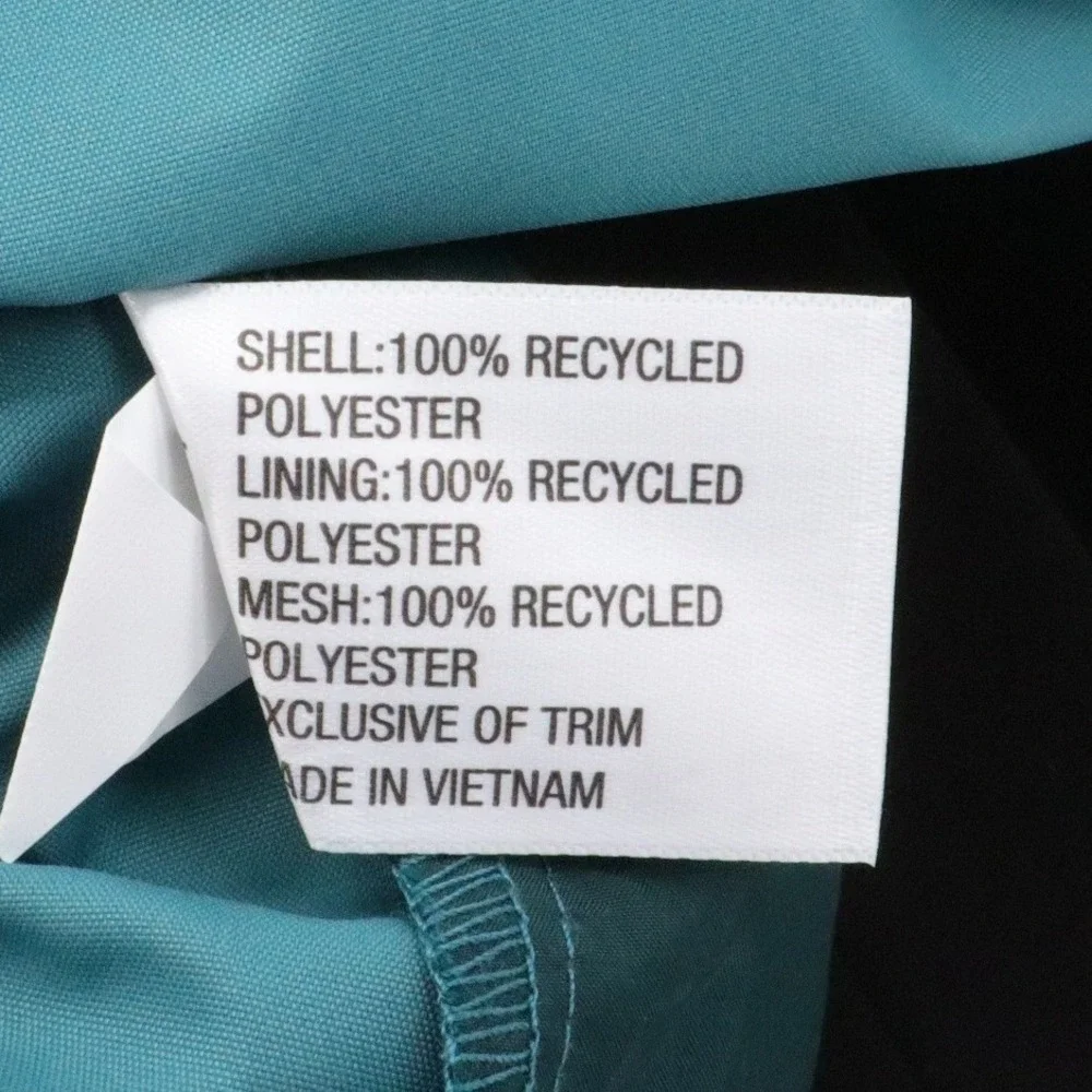 NWT Orvis Outbound Pack & Go Jacket S Water Resistant Teal Green Travel Hooded